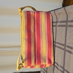 Vintage NWOT Etienne  Aigner 2001 Stripes Collection Handbag